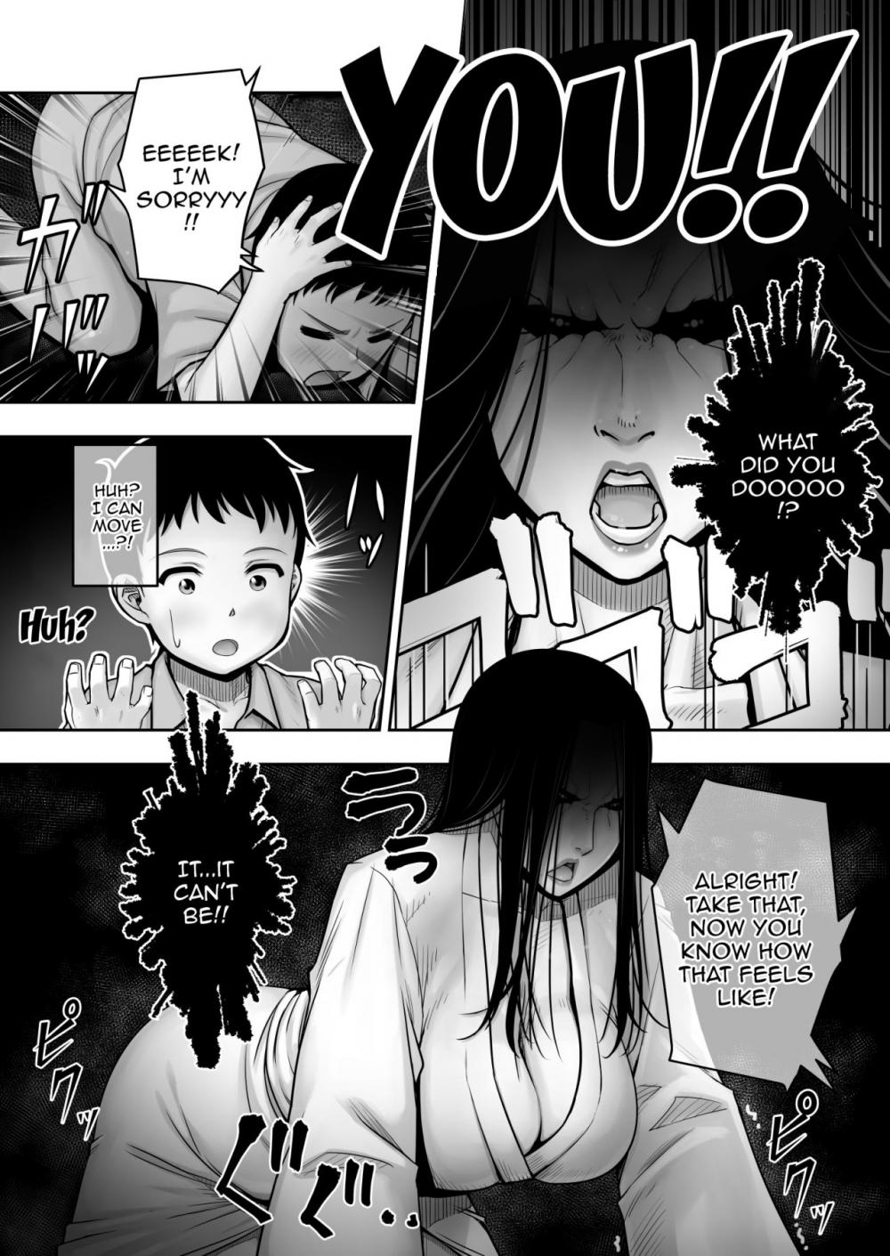 Hentai Manga Comic-The Results Of a Virgin Guy Fucking a Female Ghost That Haunts His Room-Read-6